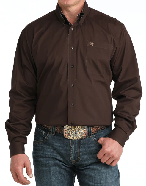 MTW1106065 Cinch Men's Brown Shirt