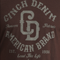 MTT1690716 Cinch Men's Graphic Denim Brown