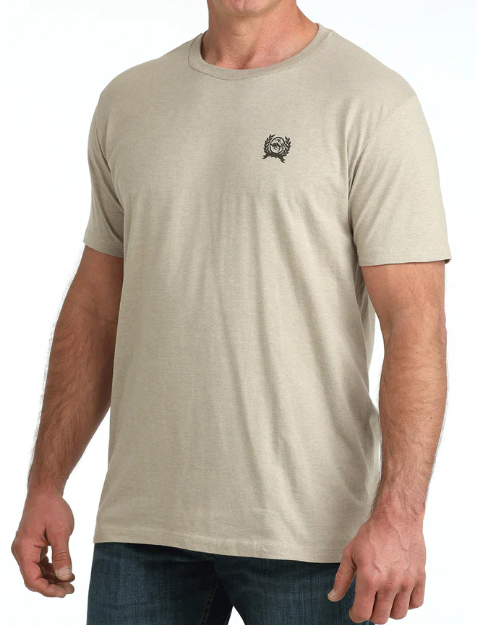 MTT1690717 Cinch Men's Steel Grey Tee