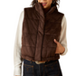 10062277 Ariat Women's Swirls Vest Mole