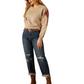 10062798 Ariat Women's Tatonka Sweatshirt Brown Heather