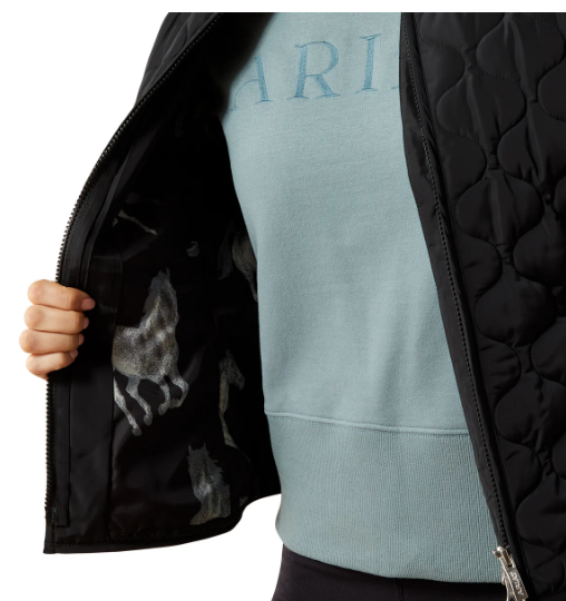 10062645 Ariat Women's Ashley 2.0 Insulated Vest Black