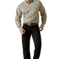 10062192 Ariat Men's Wrinkle Free Damon LS Shirt Cream