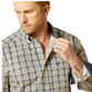 10062192 Ariat Men's Wrinkle Free Damon LS Shirt Cream
