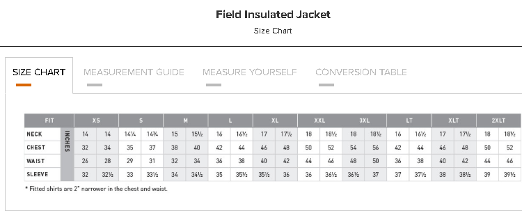 10062515 Ariat Men's Field Insulated Jacket Khaki