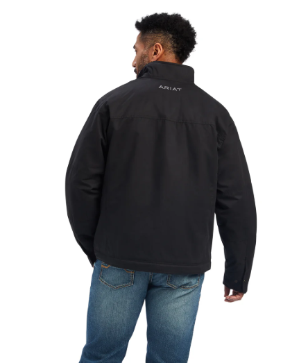 10041631 Ariat Men's Grizzly Canvas Insulated Jacket Black