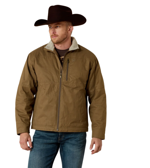 10028399 Ariat Men's Grizzly Canvas Jacket Cub