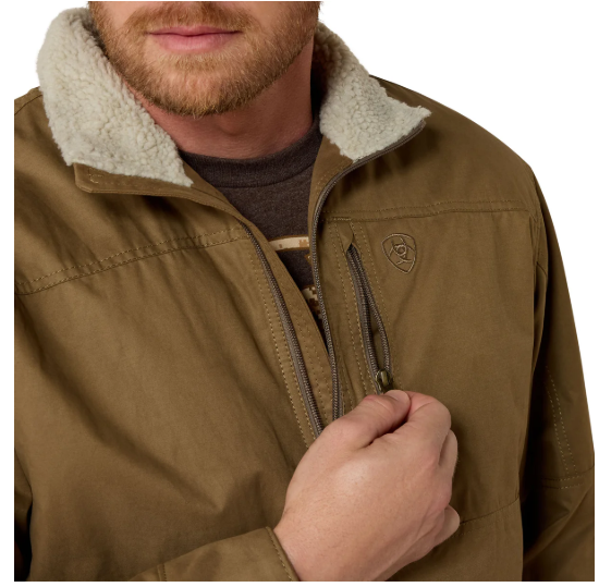 10028399 Ariat Men's Grizzly Canvas Jacket Cub