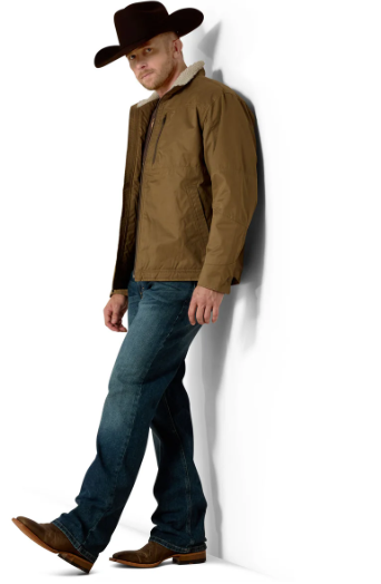 10028399 Ariat Men's Grizzly Canvas Jacket Cub