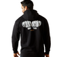 10062715 Ariat Men's Rebar Workman Bare Knuckle Hoodie Black