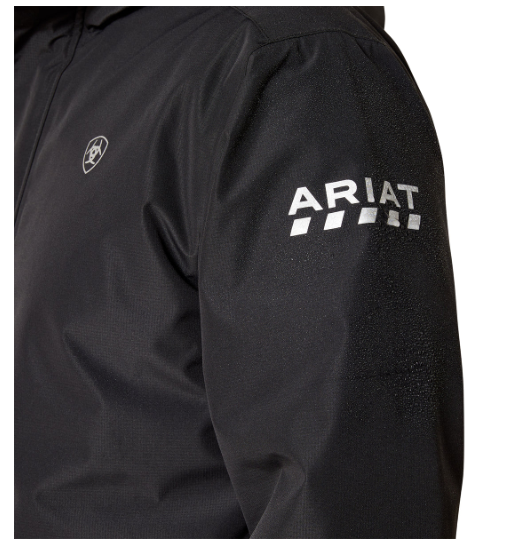 10062664 Ariat Men's Rebar Stormshell H20 Jacket Black