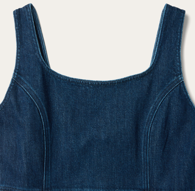11-057-0202-3008 Stetson Women's Collection Sleeveless Dress Solid Blue
