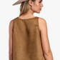 03-052-0539-2061 Roper Women's Five Star Collection Sleeveless tank Solid Brown