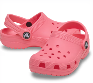 206990-6UI - 206991-6UI  CROCS Kids Clogs Classic Guava