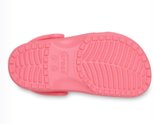 206990-6UI - 206991-6UI  CROCS Kids Clogs Classic Guava