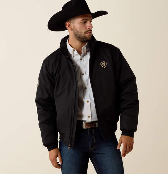 10009945 Ariat Men's New Team Jacket Black