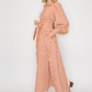 LWD3191_RUS  Rust Gingham Daydream Maxi Dress