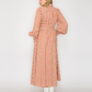 LWD3191_RUS  Rust Gingham Daydream Maxi Dress
