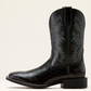 10074166 Ariat Men's Sport Latigo West Black Croc Print/Black Deertan