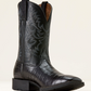 10074166 Ariat Men's Sport Latigo West Black Croc Print/Black Deertan