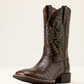 10074167 Ariat Men's Sport Latigo West Chocolate Croc Print/Bitter Chocolate