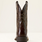 10074167 Ariat Men's Sport Latigo West Chocolate Croc Print/Bitter Chocolate
