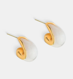LSB2021396 L&S Basic Vera Acrylic Cloud Studs