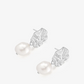 LS2021065-SIL Baroque Pearl Sterling Silver Plated Earrings