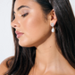 LS2021380-SIL Amelie Bridal Earrings In Silver Plated