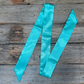 TW301 Cowgirl Necktie Turquoise Western Skinny Mini Wild Rag