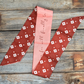 TW125 Cowgirl Necktie Burgundy Skinny Mini Wild Rag