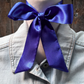TW308 Cowgirl Necktie Electric Blue Skinny Mini Wild Rag