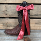 TW312 Cowgirl Necktie Dusty Copper Skinny Mini Wild Rag