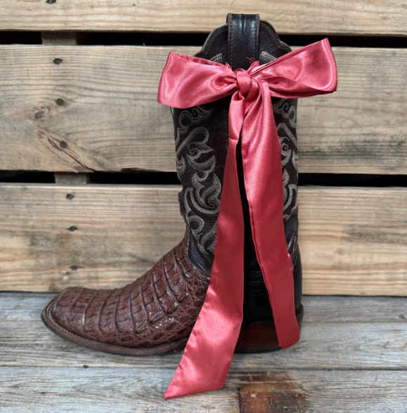 TW312 Cowgirl Necktie Dusty Copper Skinny Mini Wild Rag
