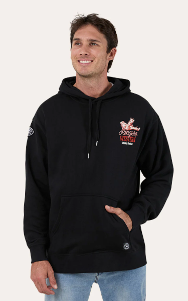 125022RW Ringer's Western Men's Whiskey Business Pullover
