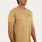 124034RW Ringer's Western Men's Country Goods Loose Fit Tee -Camel