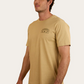124034RW Ringer's Western Men's Country Goods Loose Fit Tee -Camel