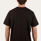 123109RW Ringer's Western Men's Princeton Loose Fit Washed Black Camo