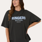225240RW Ringer's Western Women's Traditions Oversized Tee Charcoal
