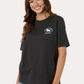 224041RW Ringer's Western Women's Hometown Loose Fit Tee Charcoal