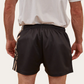 1230494RW-BLK Ringers Western Unisex Black Footy Shorts