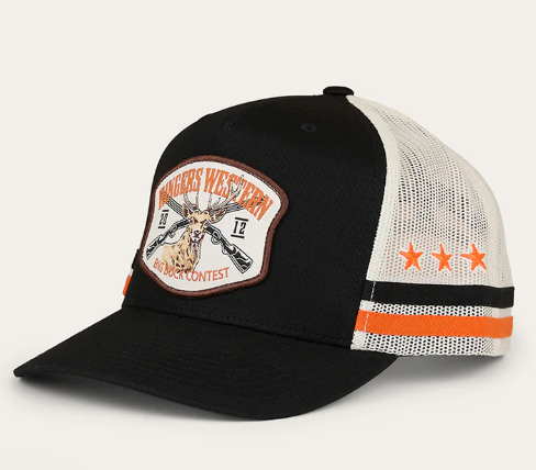 425046RW-BLK Ringers Western Big Buck Trucker Cap
