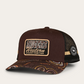 725006RW-DCHC Ringers Western Garbala Trucker Cap Dark Chocolate