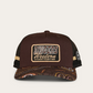 725006RW-DCHC Ringers Western Garbala Trucker Cap Dark Chocolate