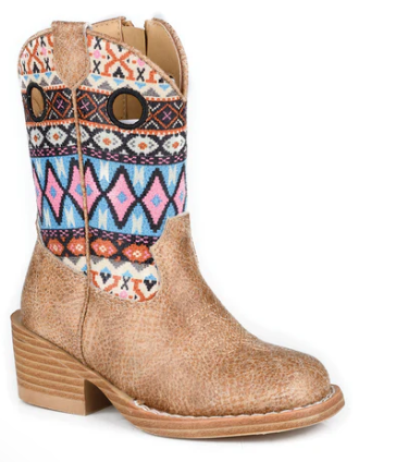 09-017-1910-3773 Roper Toddler Willow Aztec Tan