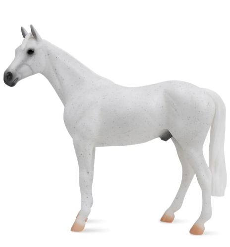 TBC1054 Breyer Freedom Fleabitten Grey Thoroughbred