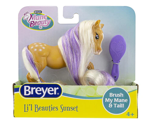 TBAMB7411 Breyer Mane Beauty Li'l Beauties Sunset