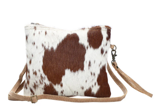 S-1171 White And Brown Shade Bag