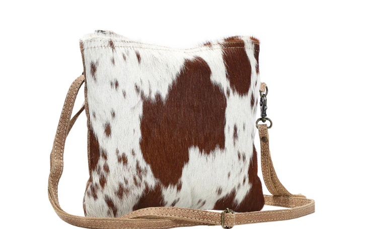 S-1171 White And Brown Shade Bag