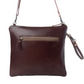 S-7370 Rosalinda Cross Stitched Leather & Hairon Bag